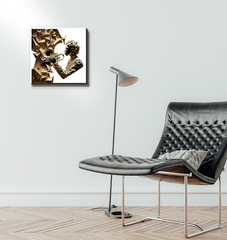 Crescendo Charms Wrapped Canvas