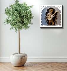 Melodious Muse Wrapped Canvas