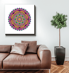 Mandala Tranquility Wood Carving - Beyond T-shirts