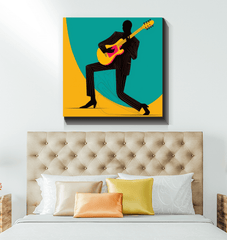 Fashionable Serenade Canvas Print - Beyond T-shirts