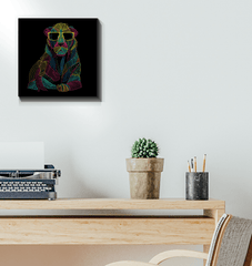 Majestic Roar Canvas Art - Beyond T-shirts