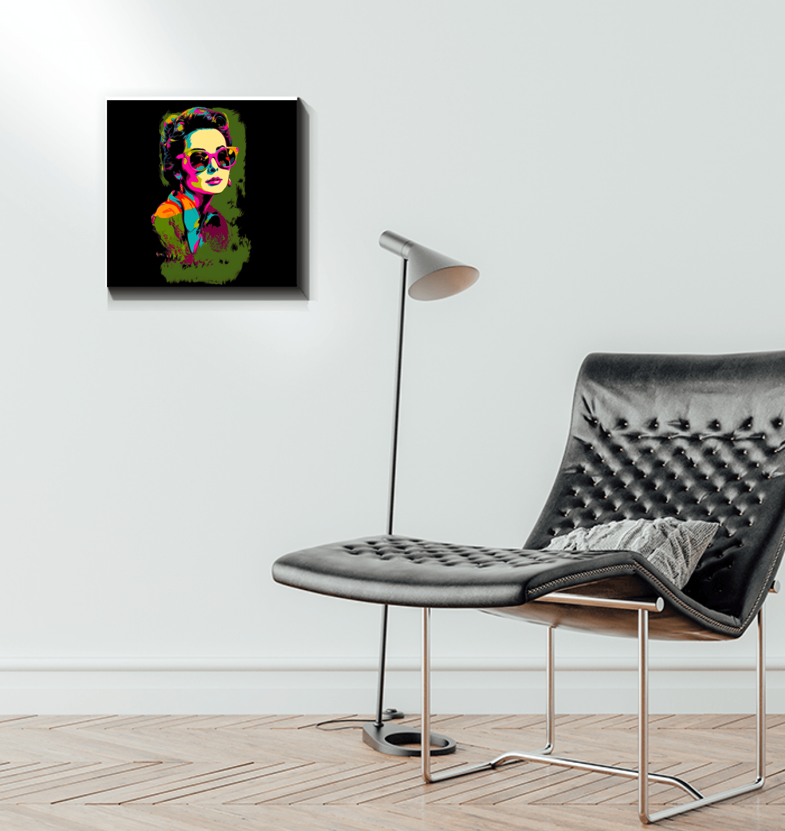 Modern Vogue Illustration Canvas - Beyond T-shirts