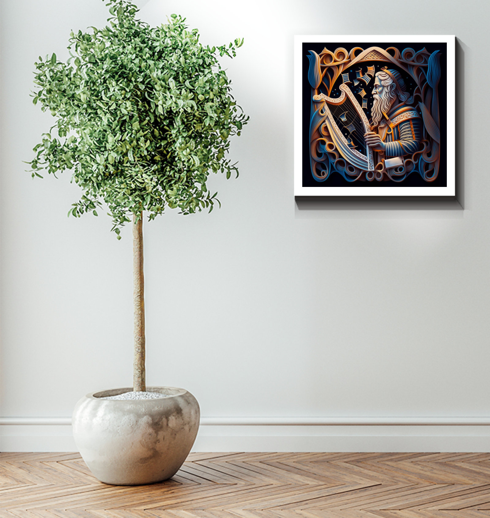 Art Deco Inspired Swing Dance Fever Wall Art