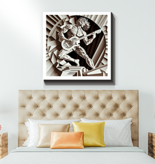 Celtic Tunes Wrapped Canvas