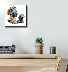 Lyrical Luminescence Wrapped Canvas