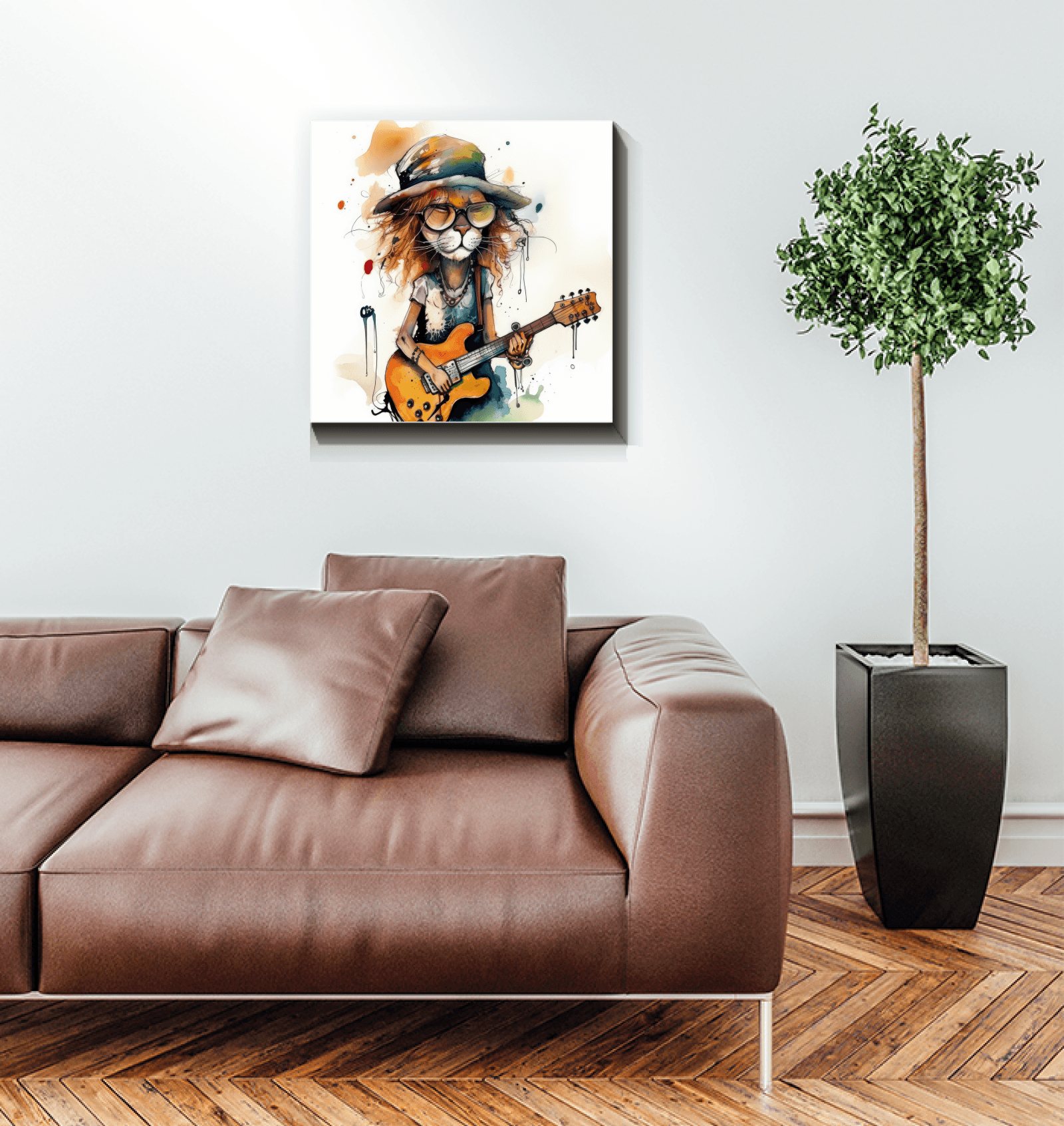Melody Mock ups Caricature Canvas - Beyond T-shirts