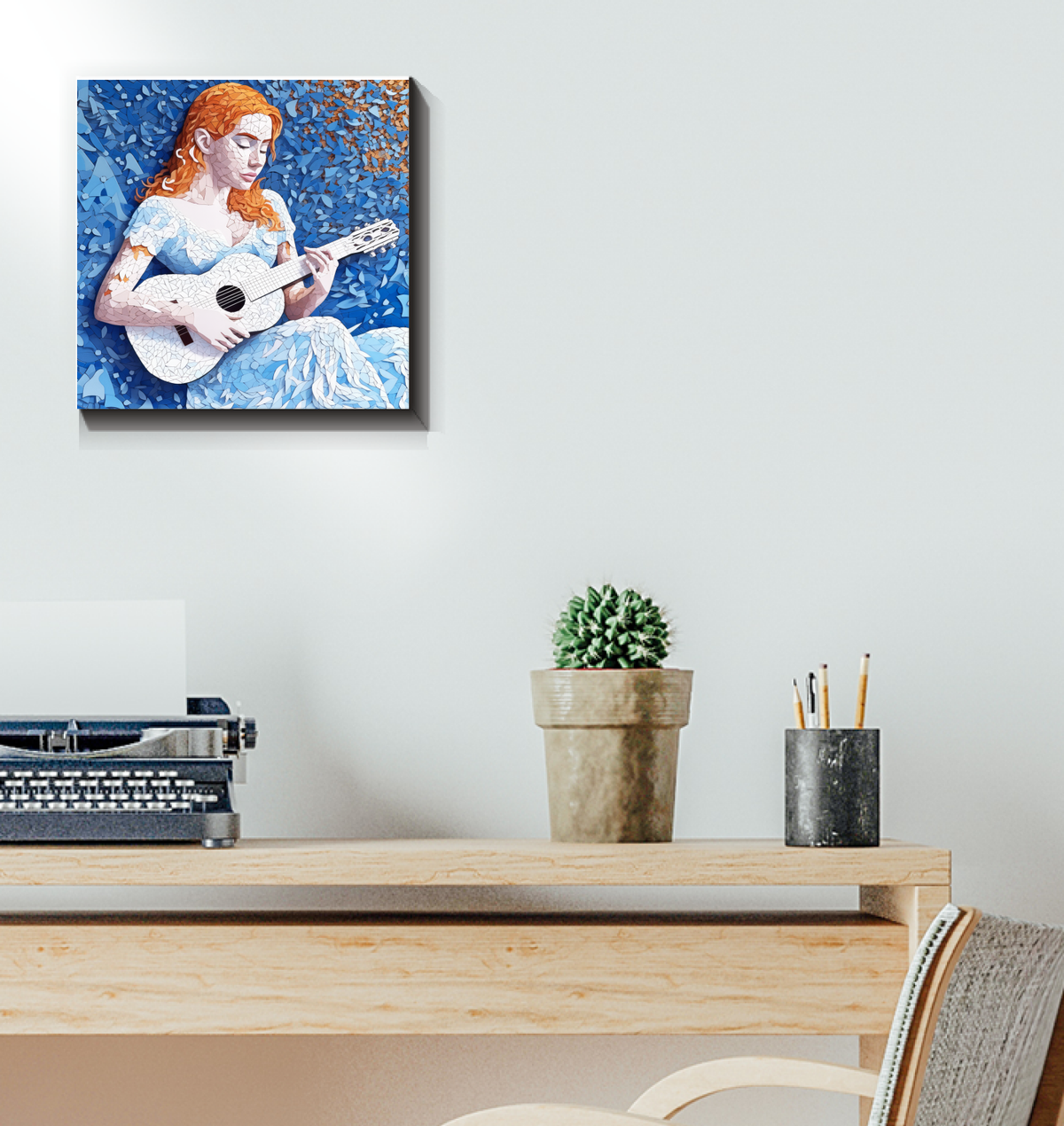 Magical Woodland Animals on Premium Canvas Artwork
