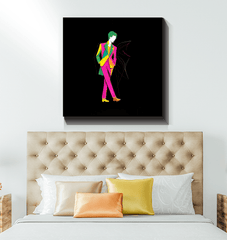 Fashionably Floral Canvas Art - Beyond T-shirts