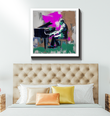 Chic Minimalist Art Wrapped Canvas