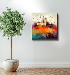 Lakeside Serenity Wrapped Canvas