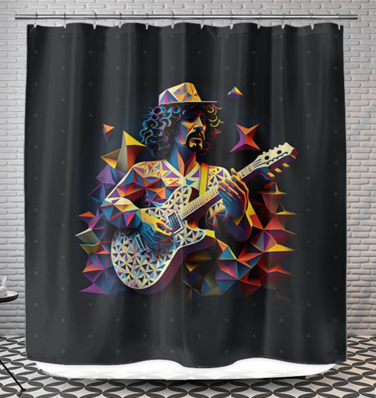 Indie Groove Shower Curtain