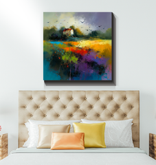 Coastal Sunset Bliss Wrapped Canvas