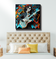 Rock 'n' Roll Legends Wrapped Canvas