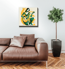 Runway Elegance Wrapped Canvas - Beyond T-shirts