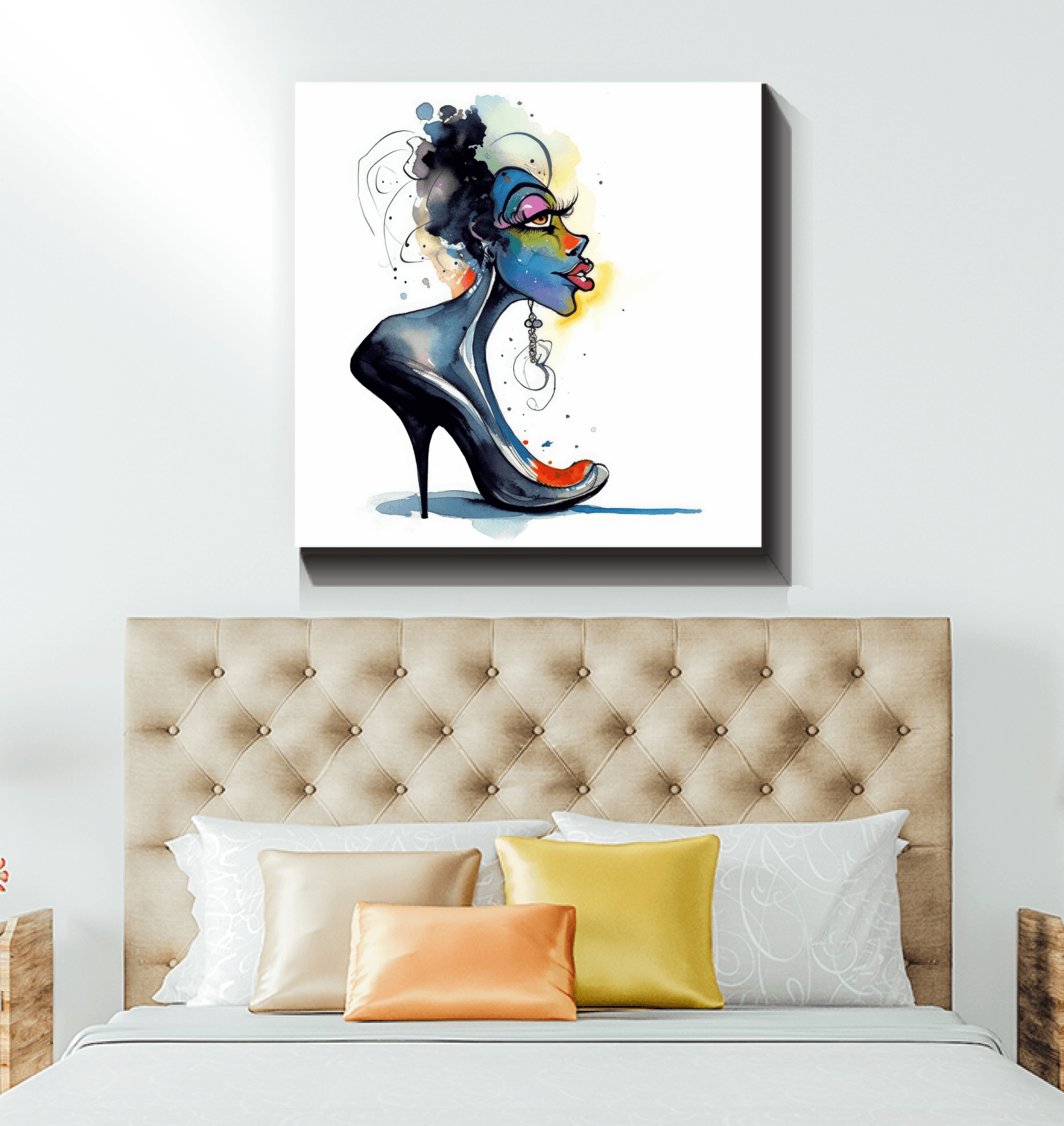 Symphonic Strokes Caricature Canvas - Beyond T-shirts