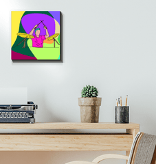 Drummer Wrapped Canvas - Beyond T-shirts