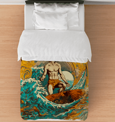 Coastal Surf All-Over Print Comforter - Beyond T-shirts