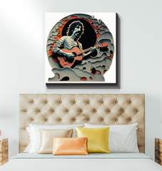 Country Twang Wrapped Canvas