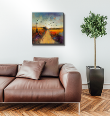 Desert Dreamscape Wrapped Canvas