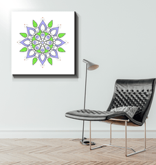 Mandala Harmony Ceramic Tile - Beyond T-shirts