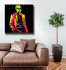 Stylish Silhouettes Canvas Art - Beyond T-shirts