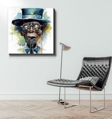 Rocking Renderings Caricature Canvas Art - Beyond T-shirts