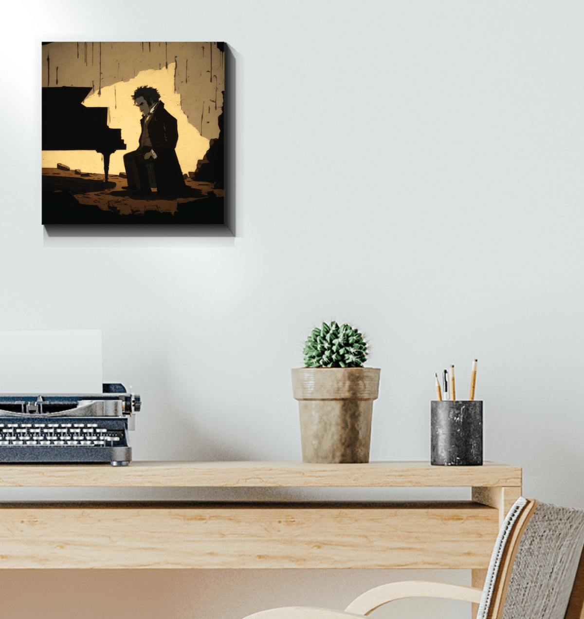Music in the Cityscape Canvas - Beyond T-shirts