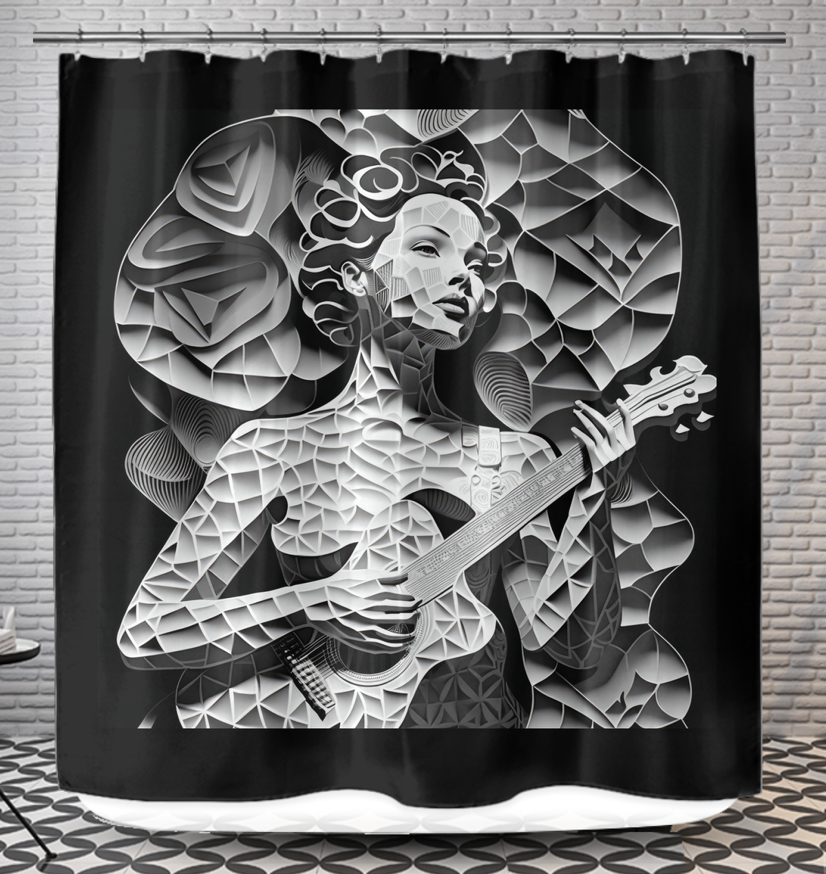Opera Odyssey Shower Curtain