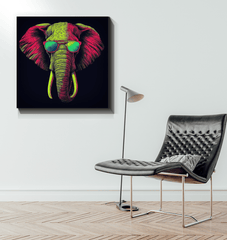 Majestic Elephant Majesty Canvas - Beyond T-shirts