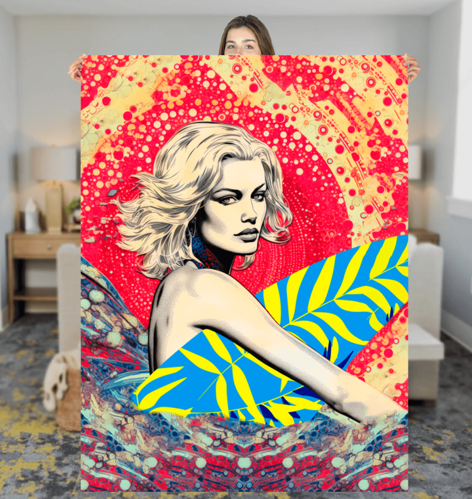 Wave Whisperer Sherpa Blanket - Beyond T-shirts