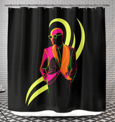Fashionista's Delight Shower Curtain - Beyond T-shirts