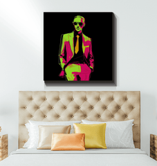 Runway Allure Fashion Canvas Print - Beyond T-shirts