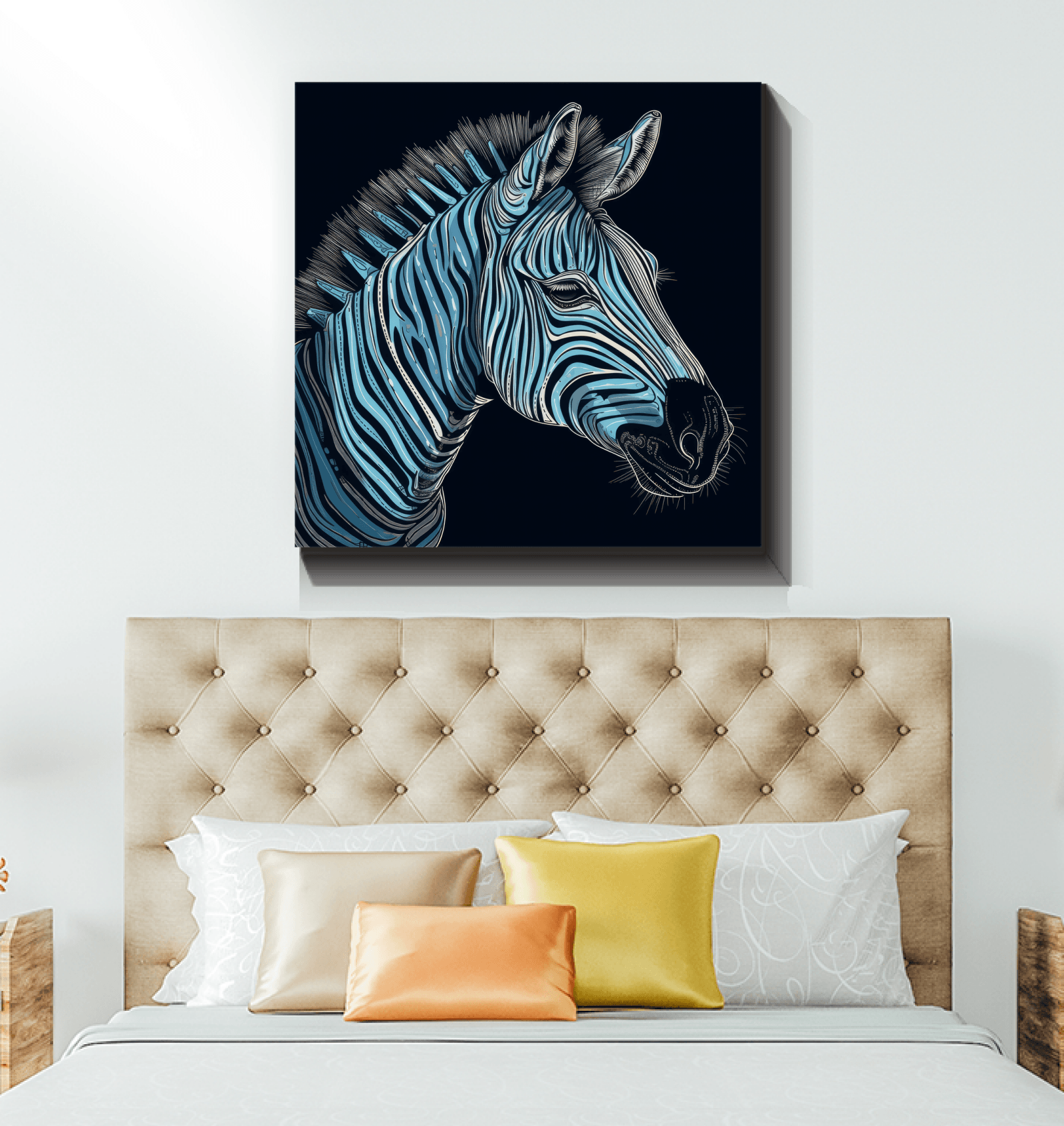 Zebra Family Bonding Canvas - Beyond T-shirts