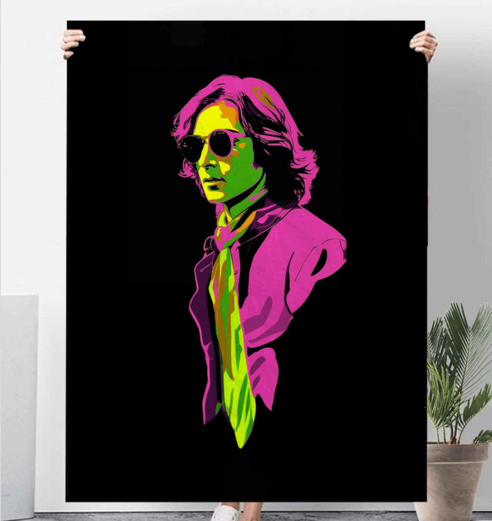 Artistic Brushstroke Sherpa Blanket - Beyond T-shirts