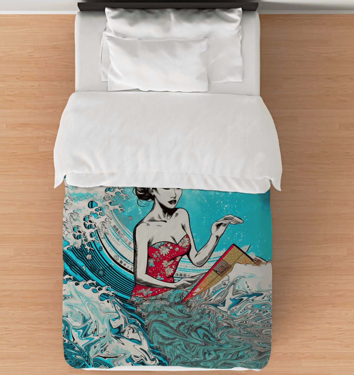 Surfing Dreams Bedding Set - Beyond T-shirts