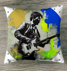 Monochrome Abstract Indoor Pillow