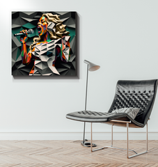 Instrumental Inspiration Wrapped Canvas