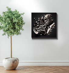 Chamber Music Charm Wrapped Canvas