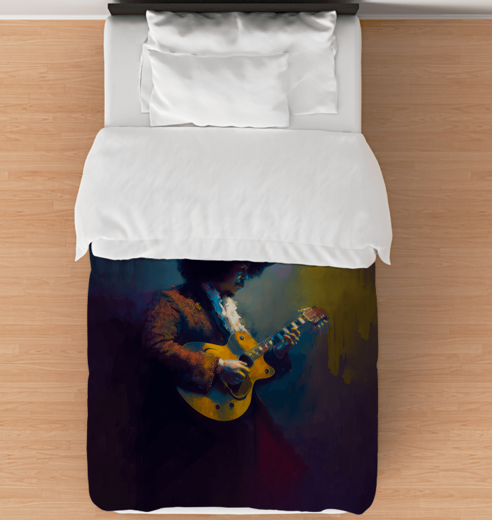 Elevate Your Dreams Comforter Set: Musical Inspiration - Beyond T-shirts