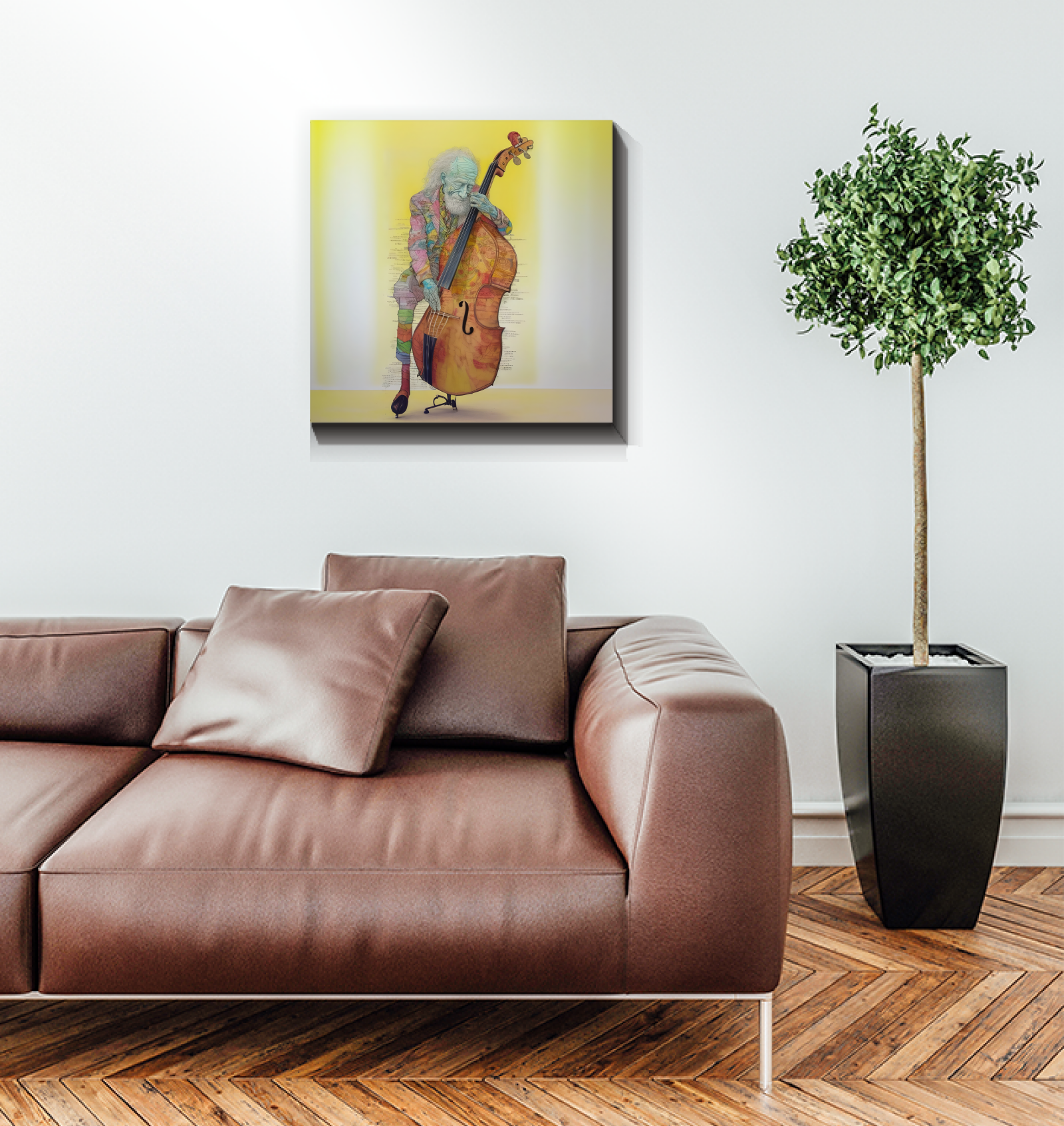 Hyacinth Harmony Canvas Print - Home Interior Design