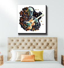 Treble Tranquility Wrapped Canvas