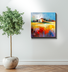 Enchanted Woodland Path Wrapped Canvas
