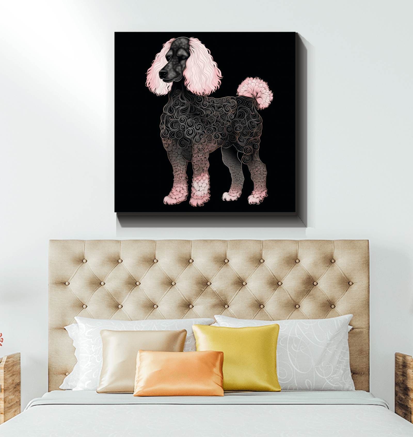 Elegant Bichon Frise Cloud Cuddle - Beyond T-shirts