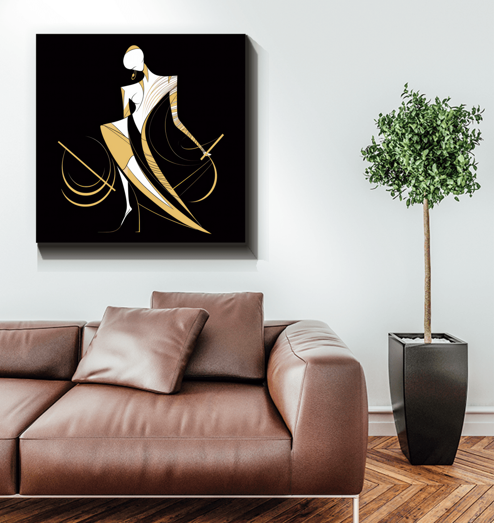 Glamorous Hollywood Fashion Canvas - Beyond T-shirts