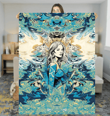 Surfing Dreams Sherpa Blanket - Beyond T-shirts