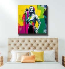 Whispers of Nature Minimalist Abstract Wrapped Canvas