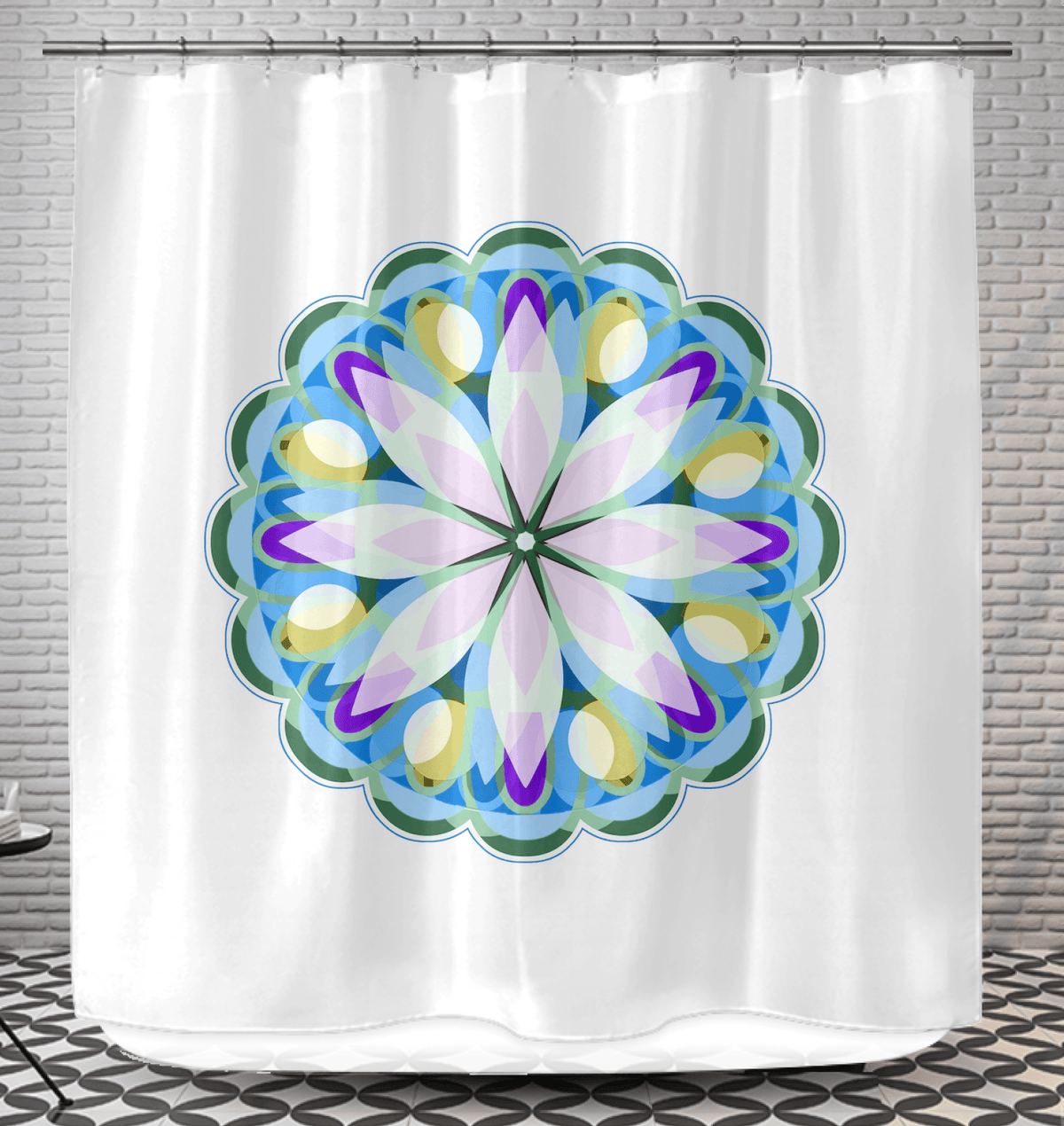 Boho Mandala Dream Fabric Curtain - Beyond T-shirts