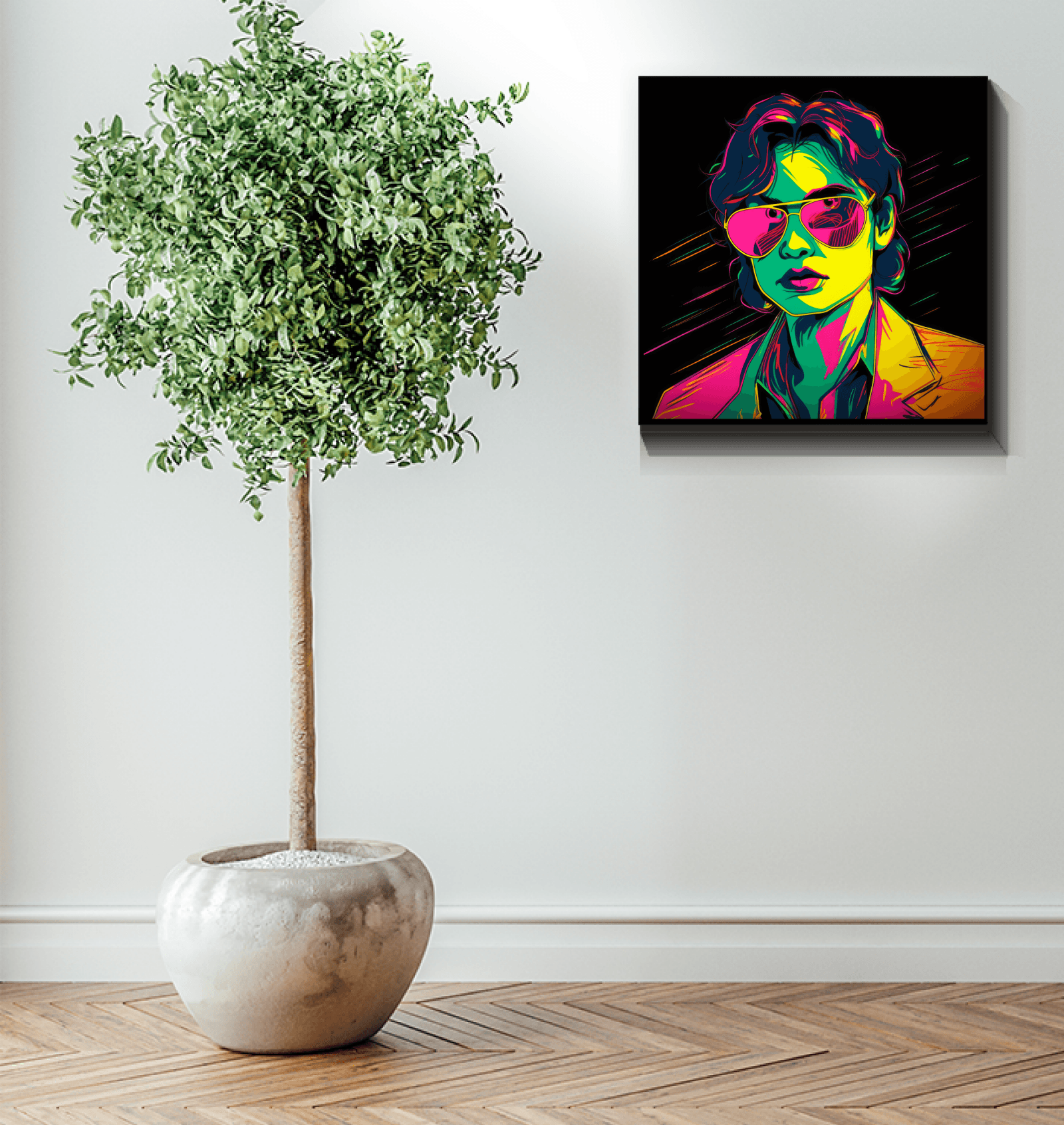 Vivid Vogue Runway Canvas Print - Beyond T-shirts