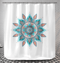 Serene Mandala Meditations Curtain - Beyond T-shirts