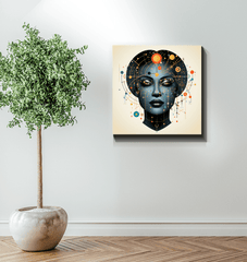 Abstract Portraits of Women's Essence: Canvas Art - Beyond T-shirts